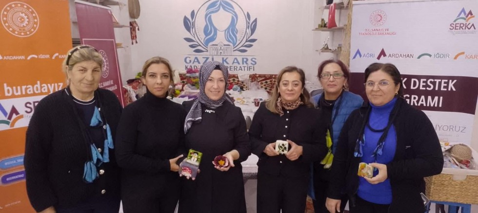 Gazi Kars Kadın Kooperatifi Keçe Projesi Başladı