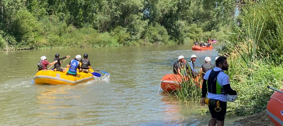 Geleceğin Sporcuları Akyaka Kanyonunda Yetişiyor
