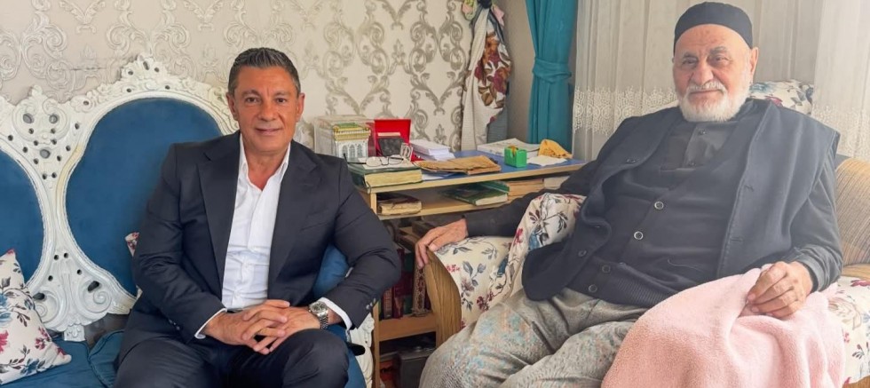 Gökhan Türkeş Öngel'den Seyyid Mir Hasan Erdem'e Ziyaret
