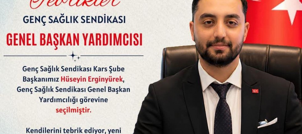 Hüseyin Erginyürek Genel Başkan Yardımcısı Oldu