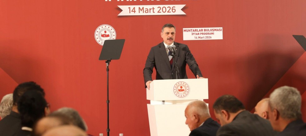 İçişleri Bakanı Çiftçi, muhtarlarla iftar programında buluştu