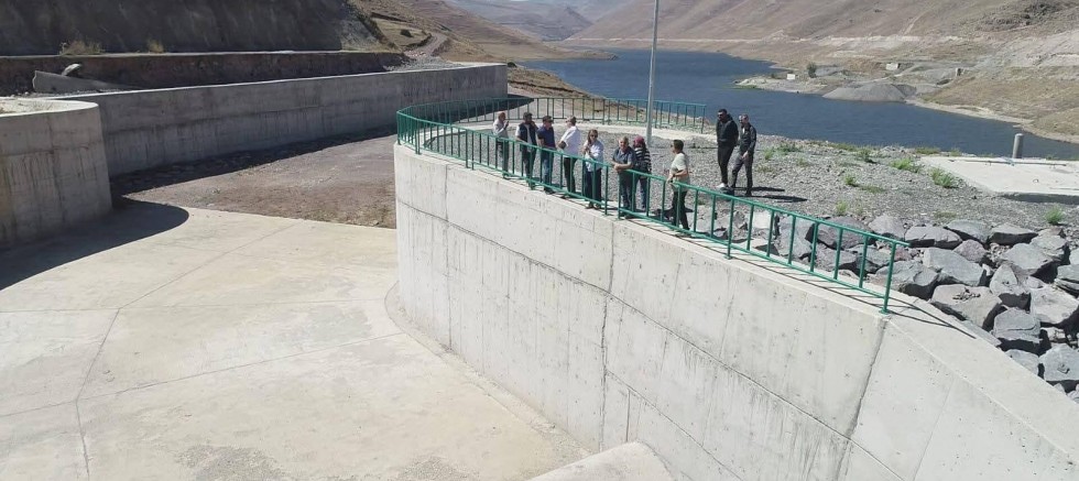 Iğdır Ünlendi Barajı’nda Geçici Kabul Gerçekleştirildi