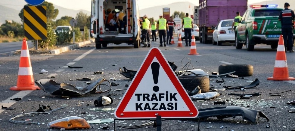 Iğdır Valisinin koruma aracı Kars'ta kaza yatı: 3'ü polis 4 yaralı