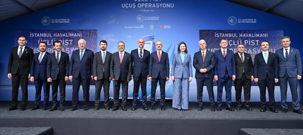 İstanbul Havalimanı’nda aynı anda üç uçak iniş ve kalkış yapabilecek