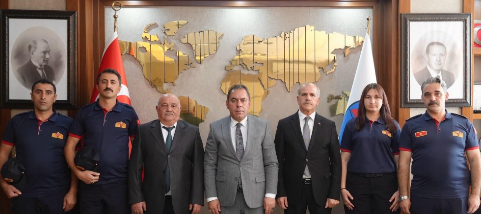 İtfaiye Haftası’nda Başkan Senger’e Anlamlı Ziyaret