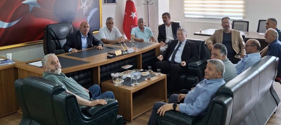 İYİ Parti Kars İl Teşkilatı'ndan Küçük Sanayi Sitesi'ne Ziyaret