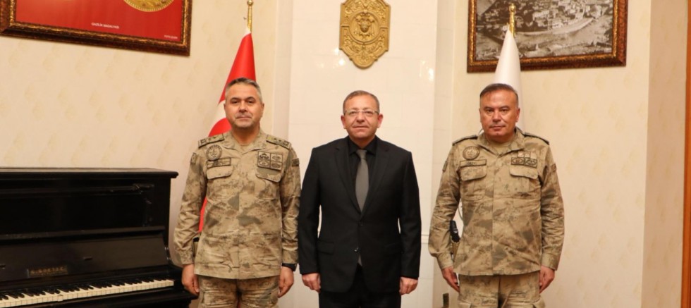 Jandarma Komutanlarından Vali Polat’a Ziyaret