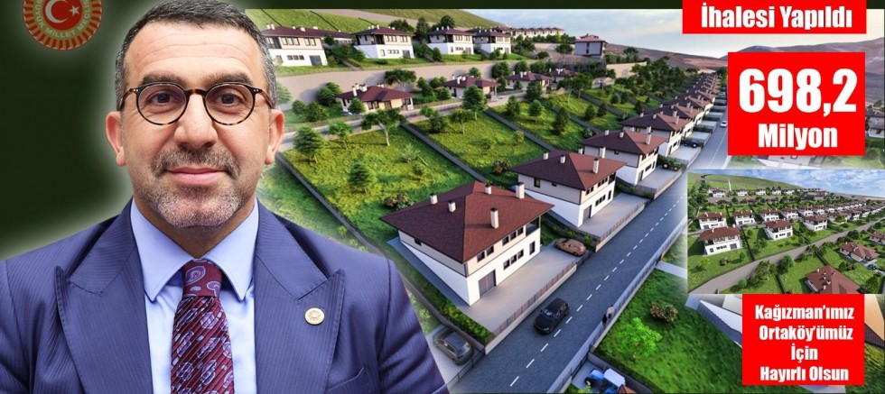 Kağızman Göleti Yeniden Yerleşim Yeri İçin 698,2 Milyon Liralık Yatırım