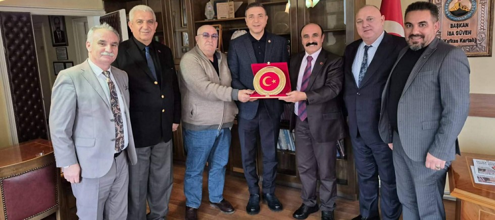 KAIFED’den İsa Güven’e Hayırlı Olsun Ziyareti