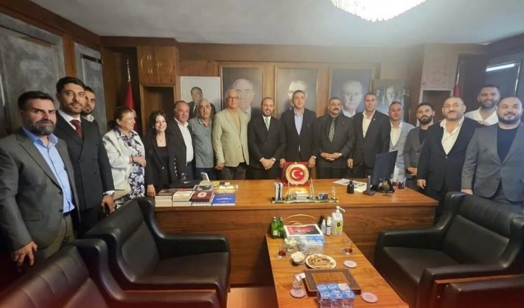 KAIFED’DEN MHP YENİMAHALLE İLÇE BAŞKANLIĞINA ZİYARET 