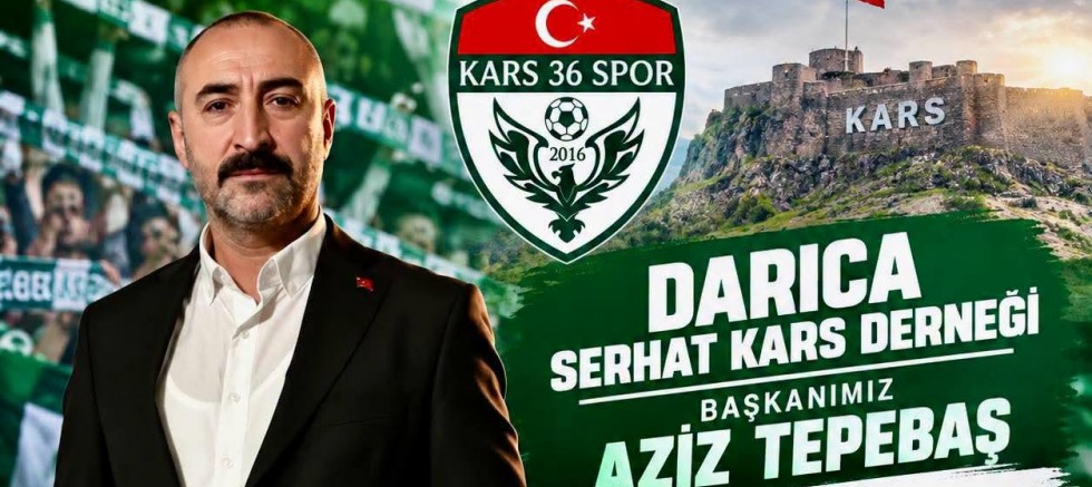Kars 36 Spor’a Aziz Tepebaş'tan anlamlı dayanışma