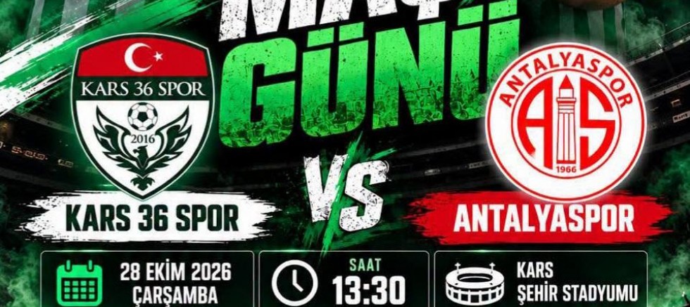 Kars 36 Spor-Antalyaspor Maçının Saati Belli Oldu!