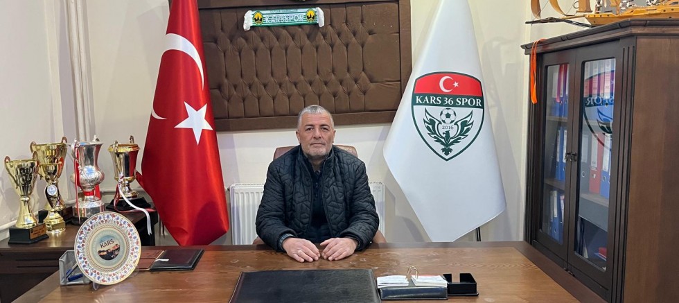 Kars 36 Spor Kulüp Başkanı Uluman, görevinden istifa etti