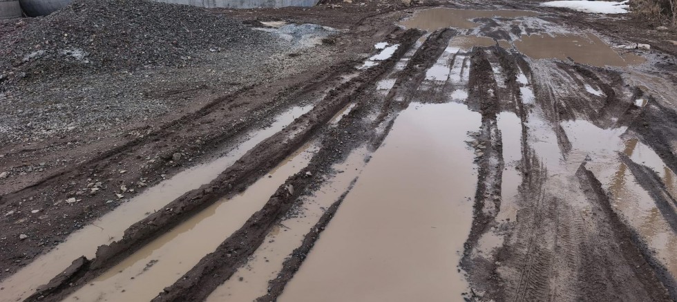 Kars Dereiçi yolu çile dolu..!