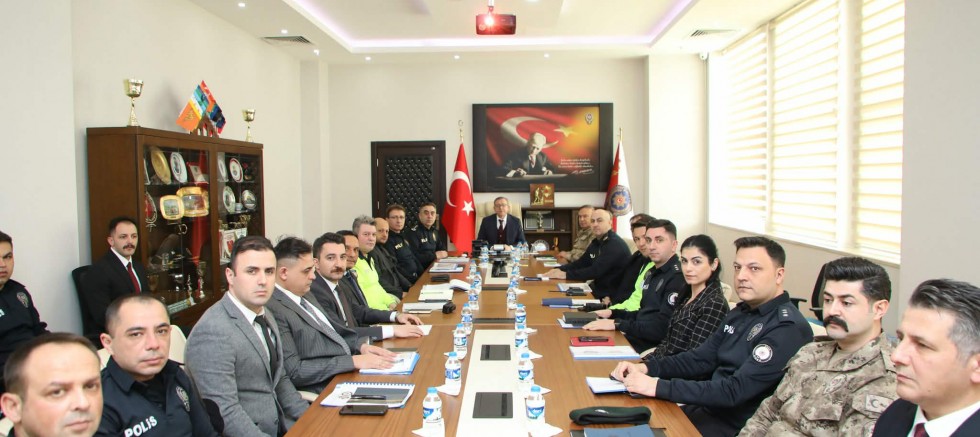 ​Kars Emniyet Müdürlüğü’nde 2026 yılı hedefleri belirlendi