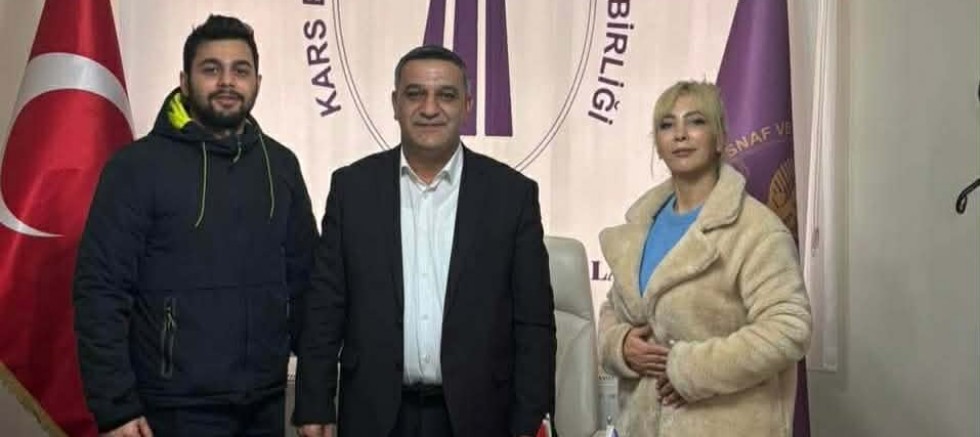 Kars ESOB Başkanı Murat Bakırhan’a Esnaflardan Ziyaret