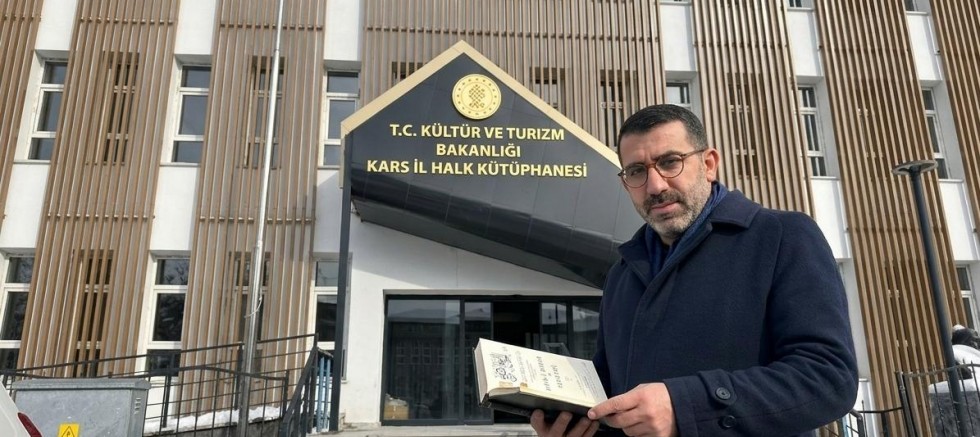 Kars İl Halk Kütüphanesi açılış için gün sayıyor
