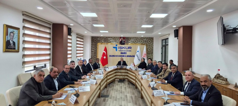 Kars İl İstihdam ve Mesleki Eğitim Kurulu Toplantısı Yapıldı