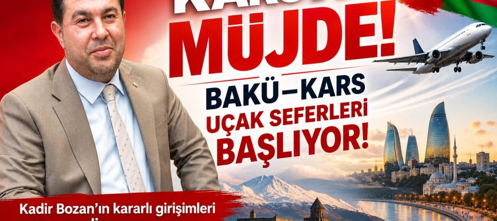 Kars ile Bakü arasında tarihi hava köprüsü kuruluyor