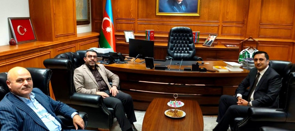 Kars Milletvekili Çalkın, Başkonsolos Goşgar Zeynalov’u tebrik etti