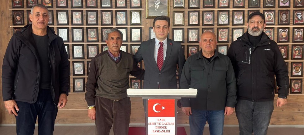 Kars Şehit ve Gaziler Derneği’ne Anlamlı Ziyaret