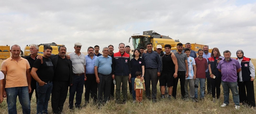 Kars'ta 2026 Hububat Hasat Sezonu Başladı