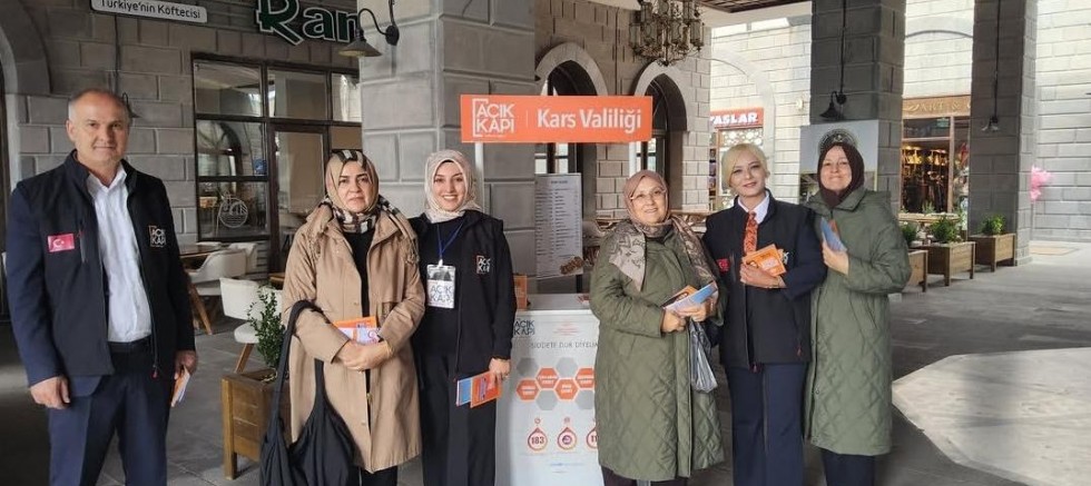 Kars’ta Açık Kapı Vatandaşlarla Buluştu!