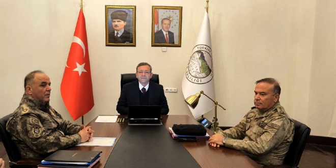 Kars'ta Asayiş ve Güvenlik Değerlendirme Toplantısı Yapıldı
