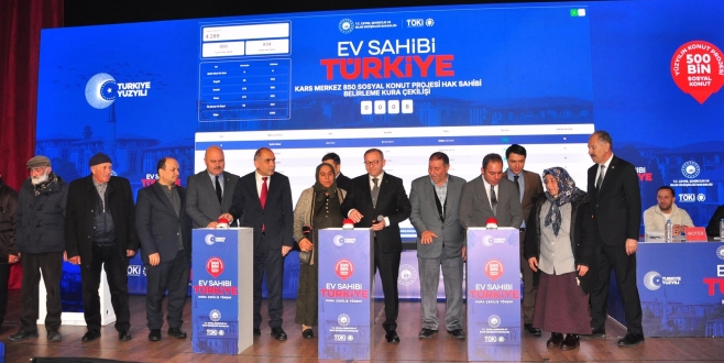 Kars’ta bin 730 Konutun Kuraları Çekildi