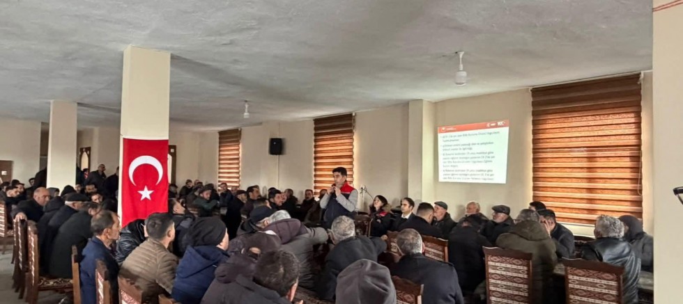 Kars’ta bitki koruma ürünleri uygulayıcı eğitimi düzenlendi