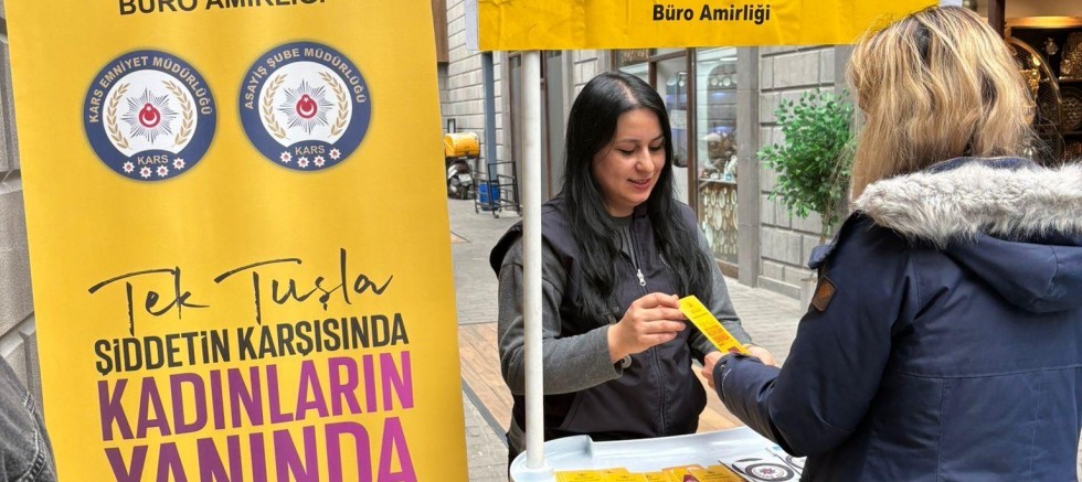 Kars’ta Engelli Haftası’nda KADES Uygulaması Tanıtıldı