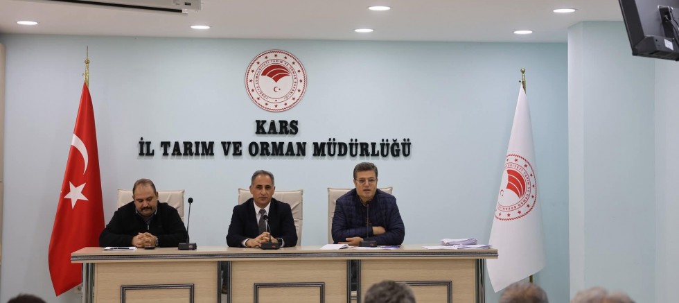Kars’ta “Genel Tarım Sayımı” Bilgilendirme Toplantısı Düzenlendi