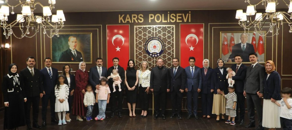 Kars'ta Görev Yeri Değişen Mülki İdare Amirlerine Veda Programı