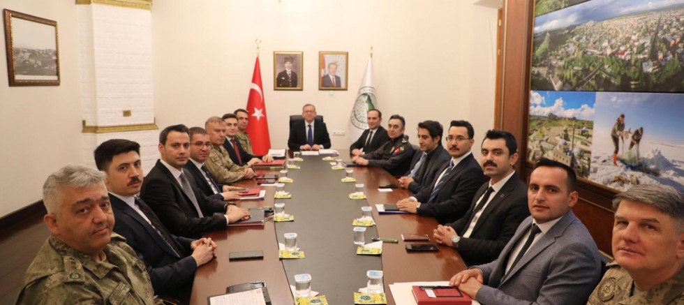 Kars’ta Güvenlik zirvesi koordinasyon toplantısı gerçekleştirildi