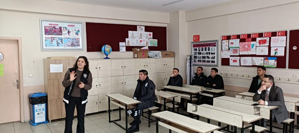 Kars'ta okullarda güvenlik bilinci güçlendiriliyor