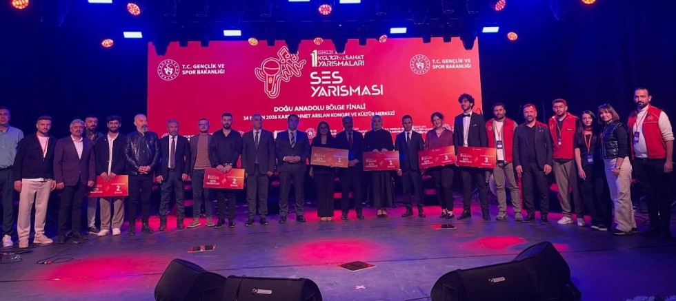 Kars'ta Ses Yarışması Bölge Finali tamamlandı