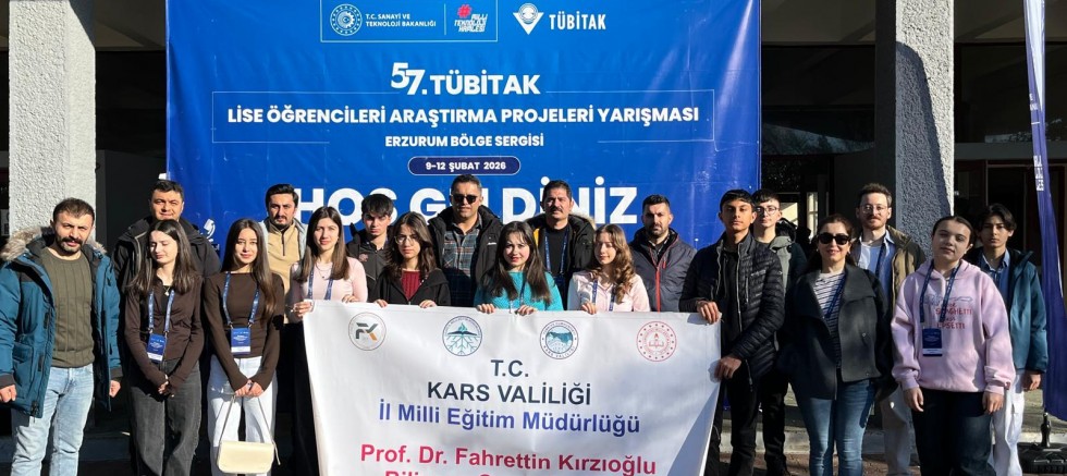 Kars’tan TÜBİTAK 2204-A Lise Öğrencileri Araştırma Projelerinde Büyük Başarı