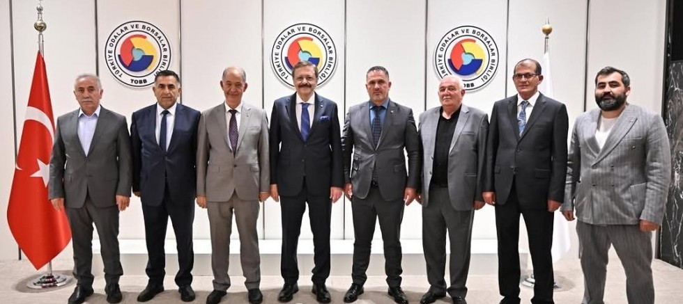 Kars Ticaret Borsası Heyetinden TOBB Başkanı Hisarcıklıoğlu’na Ziyaret
