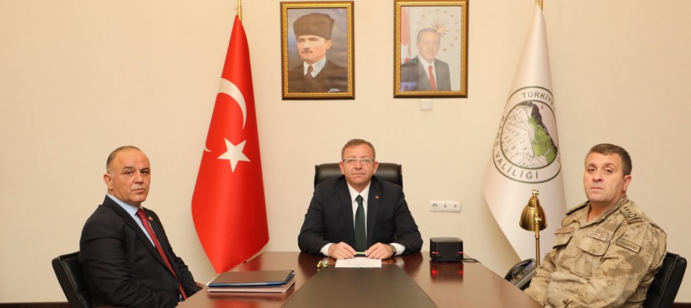 Vali Ziya Polat Başkanlığında  'Asayiş ve Güvenlik Toplantısı' düzenlendi