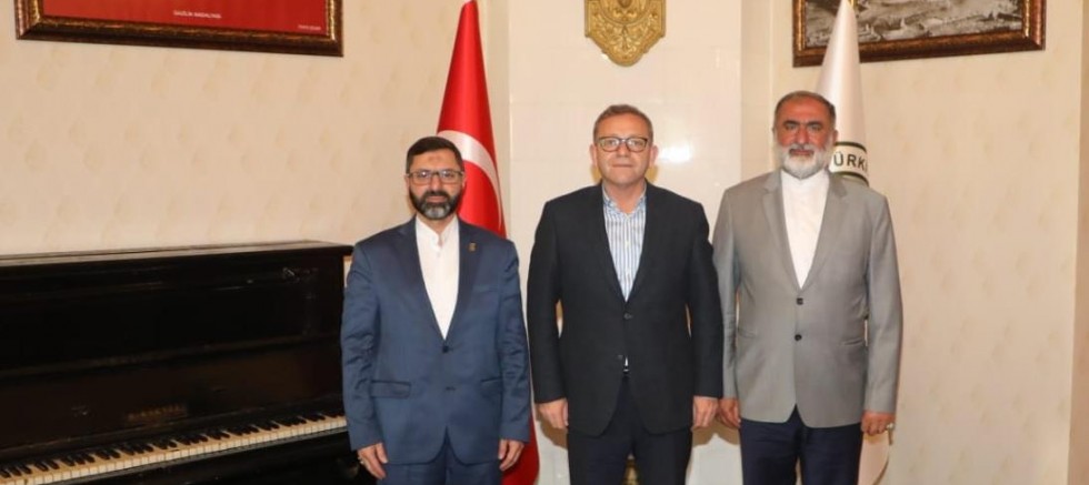Kars Valisi Ziya Polat, Ehlibeyt Derneği Yöneticilerini Kabul Etti