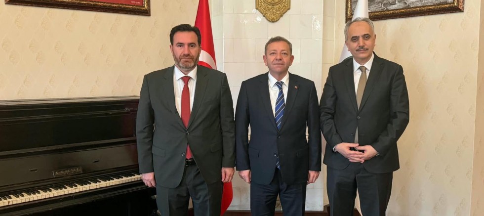 Kars Valisi Ziya Polat, Genel Müdür Hamza Bayram’ı Kabul Etti