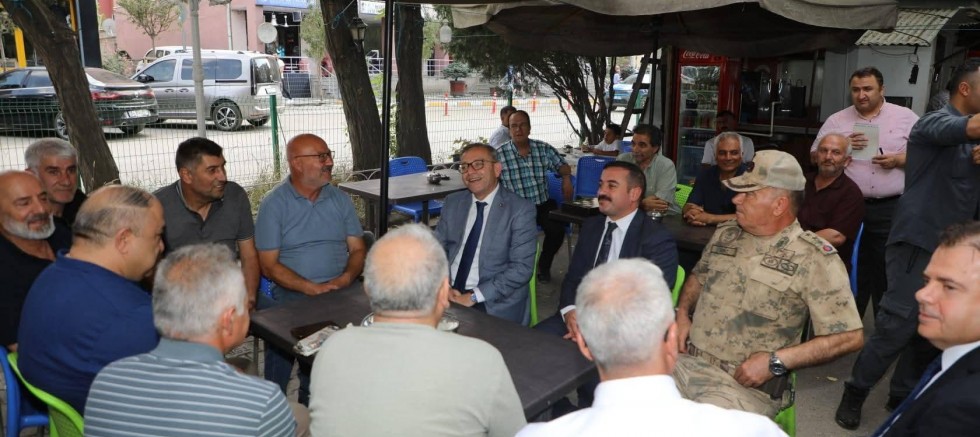 Kars Valisi Ziya Polat, Kağızman'da!..