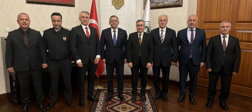 Kars Valisi Ziya Polat, Müfettişler heyetini kabul etti