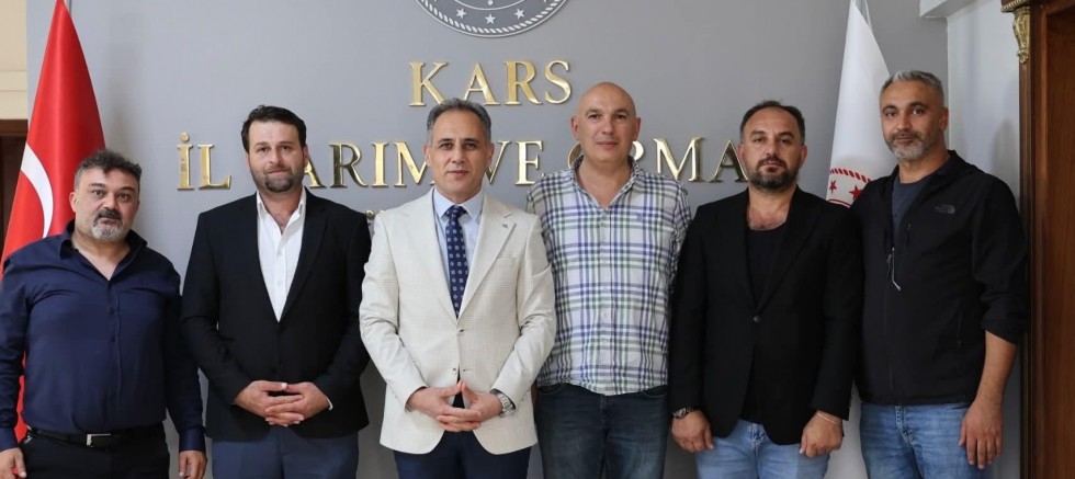 Kars Veteriner Hekimleri Odası’ndan Enver Aydın’a Ziyaret