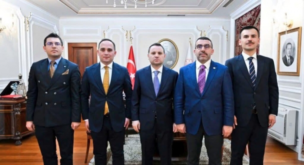 Kars yargı mensuplarından Bakan Akın Gürlek'e ziyaret 