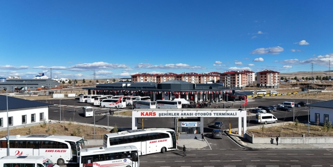 Kars Yeni Şehirlerarası Otobüs Terminali büyük katılımla açıldı