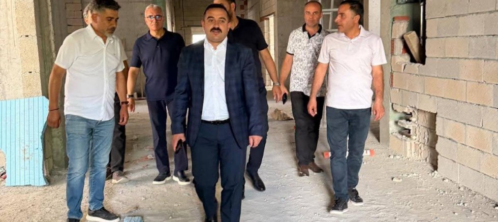 Kaymakam Cembekli, İlçedeki Yatırımları Yerinde İnceledi