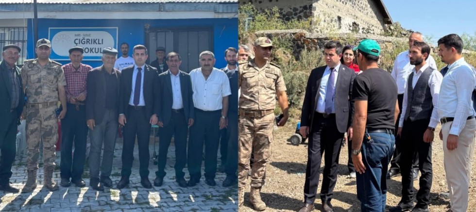 Kaymakam Furkan Öztürk'ten Susuz Köylerine Ziyaret