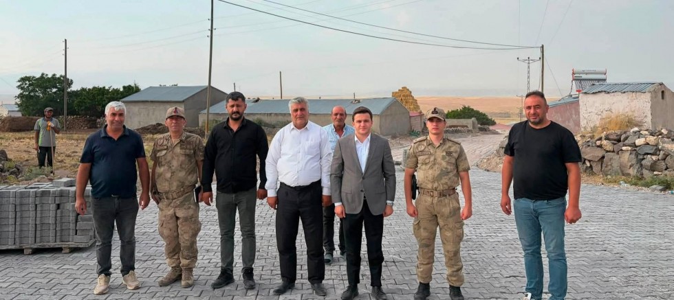 Kaymakam Zengin, Karabağ Köyü’ndeki Çalışmaları İnceledi