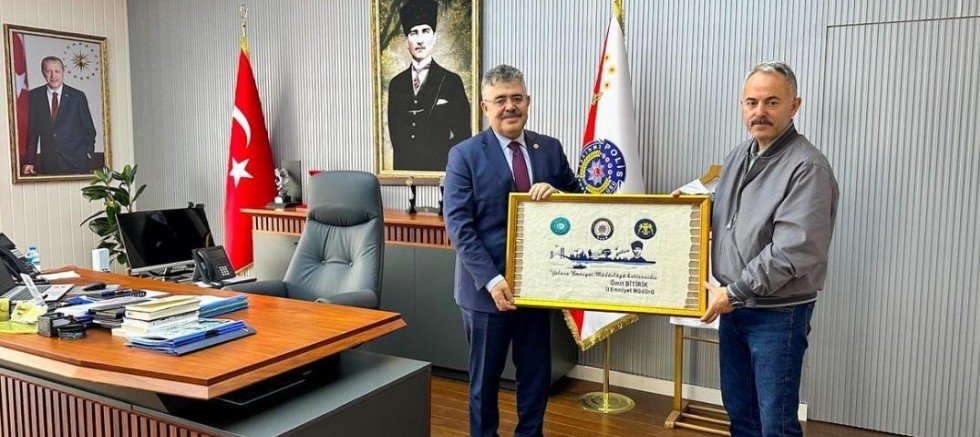 Kocaeli Milletvekili Tipioğlu'ndan Yalova Emniyet Müdürü  Bitirik'e ziyaret